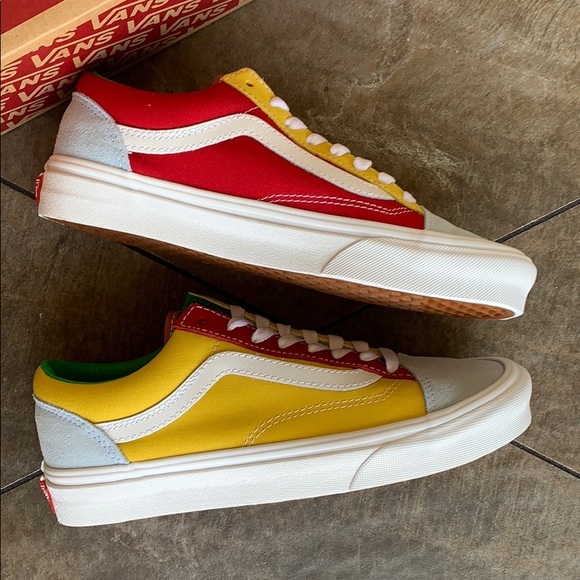 ••VANS STYLE 36 SUNSHINE multi/true white Men’s - Picture 2 of 16